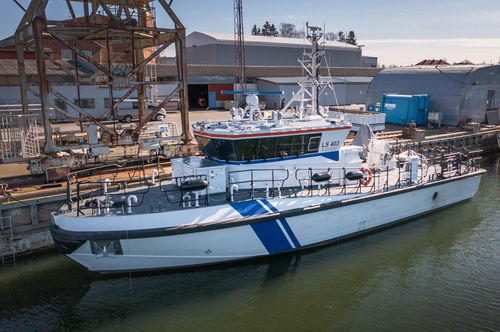Barca professionale patrol boat - RV - UKI Workboat - entrobordo / in alluminio