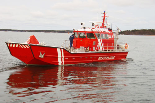 Barca professionale barca per il recupero di idrocarburi - SM 5 - UKI Workboat - entrobordo / in alluminio