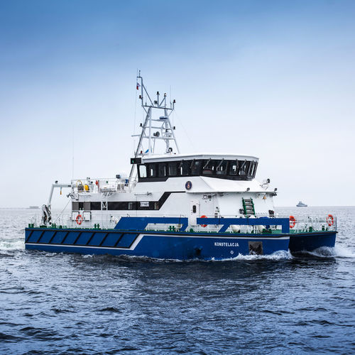 Barca professionale nave idrografica - Konstelacja - UKI Workboat - catamarano / entrobordo / in alluminio