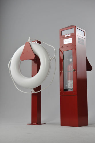 Colonnina antincendio - Accmar Equipment Company - con illuminazione incorporata / per pontile