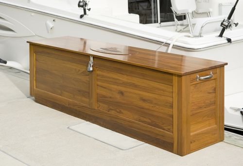 Cassa di stoccaggio per ponte - Maine Mystique - per yacht / in legno