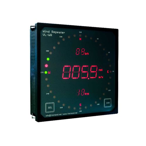 Display per barca - VL-LCR  - VEINLAND - per nave / di segnavento / anemometro