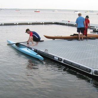 Pontile galleggiante - Structurmarine - di ormeggio / per marina / per barca da canottaggio