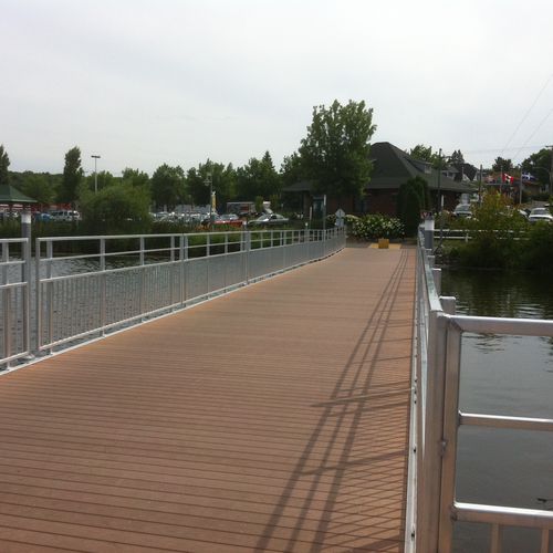 Marciapiede galleggiante - Pont Flottants - Structurmarine