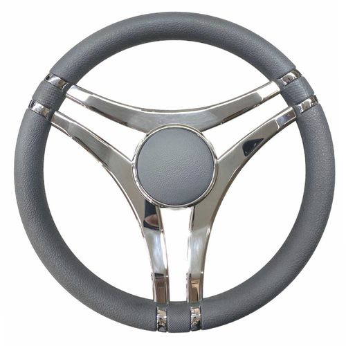 Volante per barca a motore in acciaio inossidabile - T28 series - SAVORETTI ARMANDO & C. s.n.c. - rivestito con vernice poliuretanica / in carbonio / racing