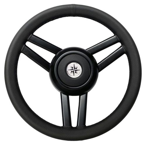 Volante per barca a motore rivestimento in cuoio - T25 GHOST - SAVORETTI ARMANDO & C. s.n.c. - a sei razze