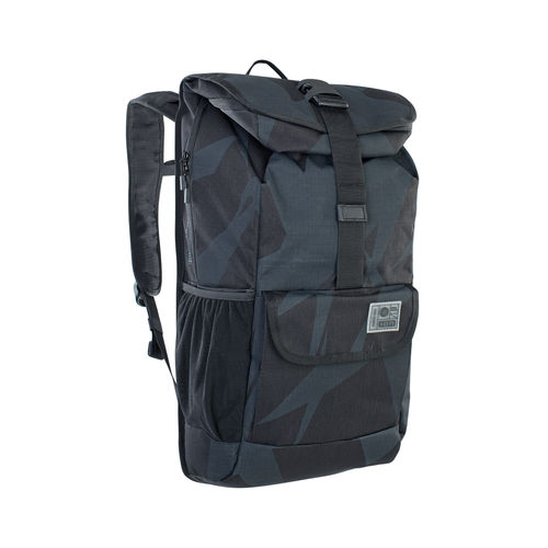 Zaino trekking 25L compatto in nylon con cover antipioggia e air system - Caccia Shopping