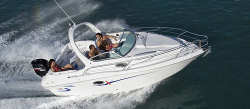 Cabin-cruiser fuoribordo - Marte 22 FB / OB - Lema boats - open / da pesca sportiva / max. 6 persone