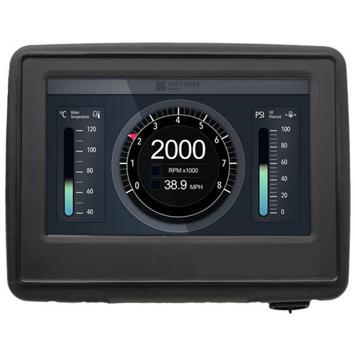 Display per barca - C7 - Veethree Electronics and Marine LLC - multifunzione / digitale / touch screen