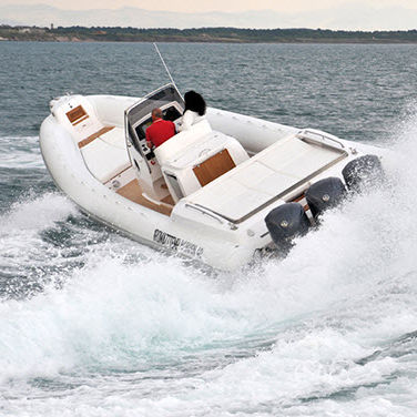 Gommone fuoribordo - 40 SPORT FB - Heaven Gommoni - semirigido / con console centrale / max. 18 persone