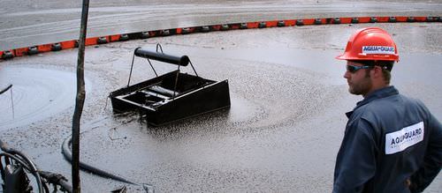 Skimmer per idrocarburi a spazzzola - RBS TRITON™ 150 - Aqua-Guard Spill Response - a disco / a tamburo / per acque calme