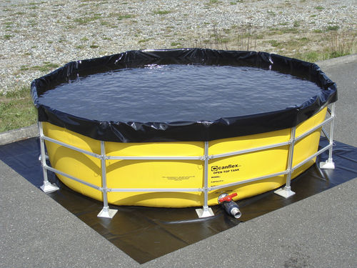 Serbatoio di acqua - Canflex - di stoccaggio temporaneo / con telaio / mobile