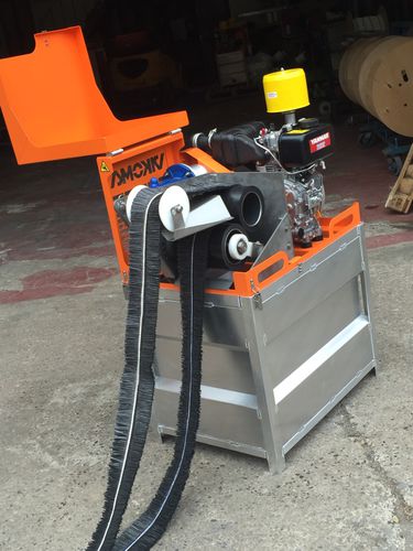 Skimmer per idrocarburi a spazzzola - Mop - Vikoma International - per acque calme