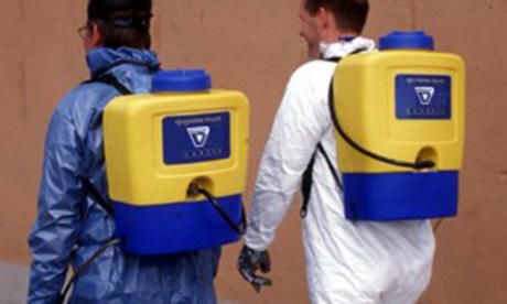 Sistema di spruzzatura di disperdente - Backpack - Vikoma International - contro l'inquinamento da idrocarburi