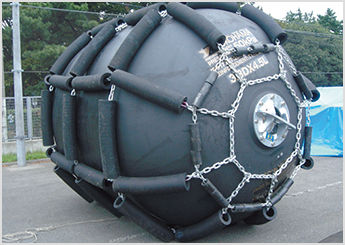 Parabordi per porto - Rubber Sleeve Net - YOKOHAMA - per banchina / Yokohama / Dropstitch