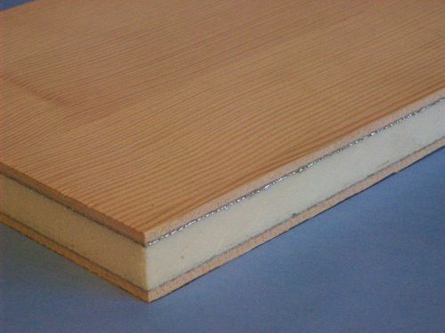 Pannello sandwich per isolamento termico - MEDIUM - Compensati toro - in schiuma / in legno