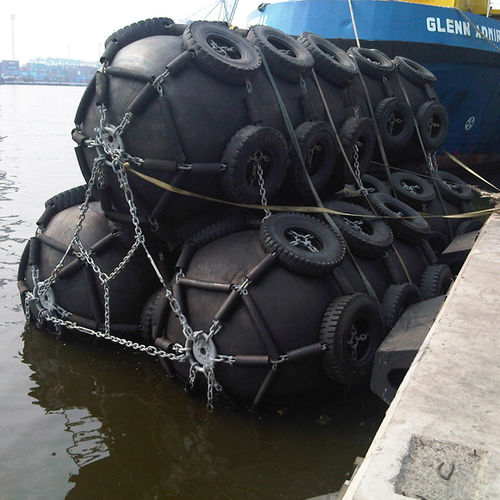 Parabordi per nave - DockGuard Ltd - per pontile / Yokohama / gonfiabile