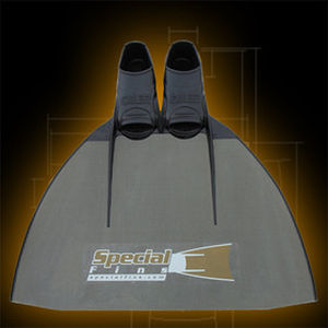 Monopinna per apnea - HYBRID PRO  - Specialfins Ltd. - in carbonio / in gomma / a scarpetta