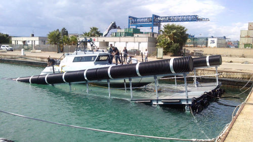 Ascensore per barche - BSL - Italia Marine - galleggiante / in acciaio galvanizzato