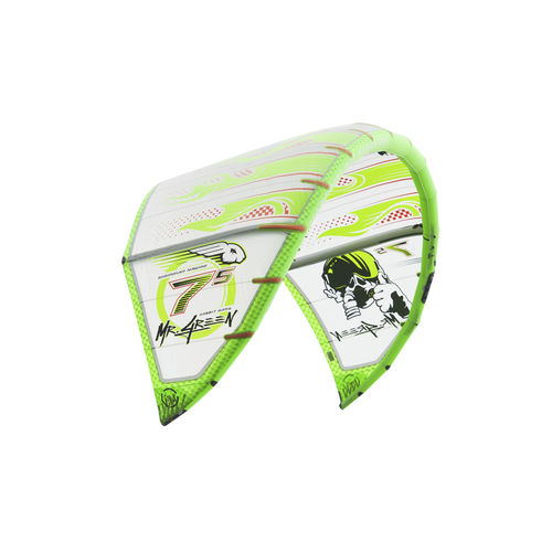 Ala da kitesurf C-shape - MR GREEN 75 - Wainman Hawaii - da freestyle / da wave