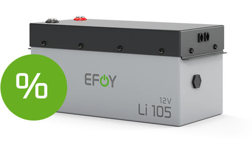 Batteria marina - EFOY Li 105 - SFC Energy AG - 12 V / litio