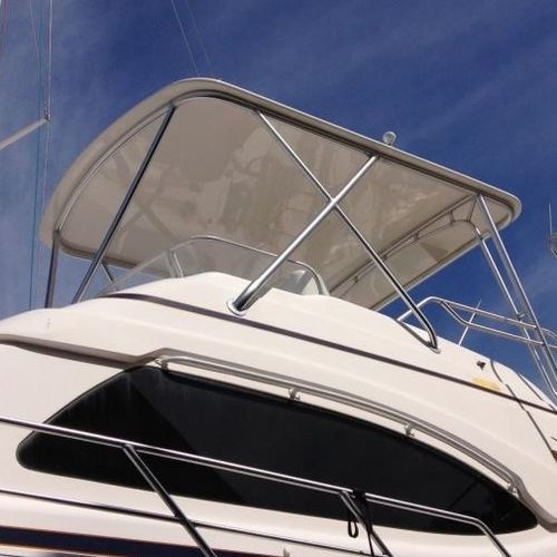 Hard-top per imbarcazione a motore - Bertram 39 - Fantin Paolo - per flybridge