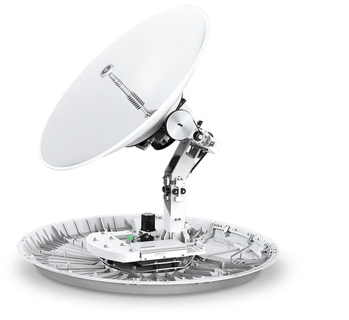 Antenna VSAT - v100NX - Intellian Technologies - Ku-band / Ka-band / per barca