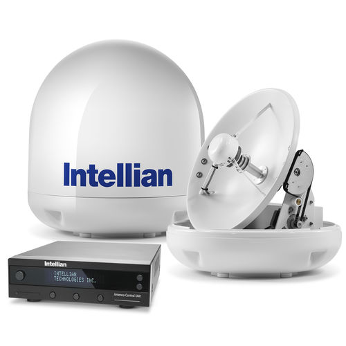 Antenna TV - i3 - Intellian Technologies - satellite / GPS / per barca