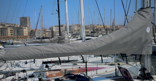 Telone di protezione di barca - Premium - AD NAUTIC - per randa / grigio