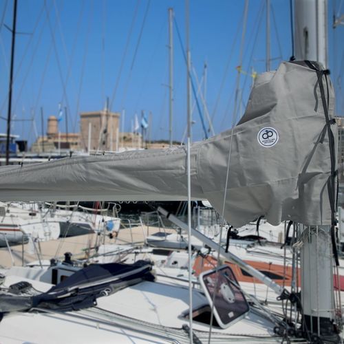 Telone di protezione per barca a vela - Lazybag  - AD NAUTIC - per randa / per albero / grigio