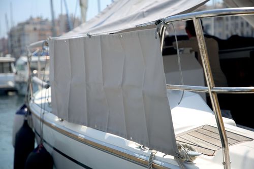 Capote di tuga per barca - CONF-G95227 - AD NAUTIC - con struttura in acciaio inossidabile / in acrilico / in poliestere