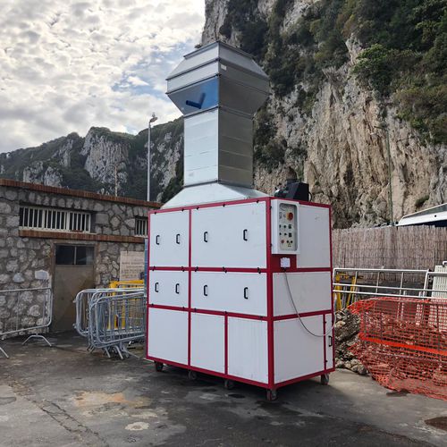 Sistema di trattamento di aria - AT100 - Yachtgarage - per cantiere navale / con filtro / con separatori per applicazioni
