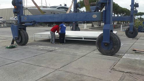 Serbatoio di acque usate - WA000 - Yachtgarage - di stoccaggio temporaneo / per cantiere navale / flessibile