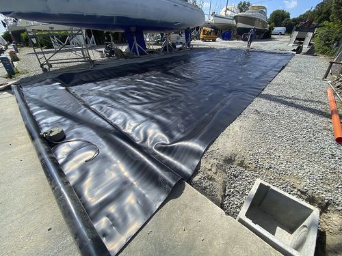 Rivestimento per pavimento per yacht - HDPE - Yachtgarage - per nave / per barca / in PVC