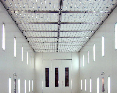 Cabina di sabbiatura per cantiere navale - AT003S - Yachtgarage