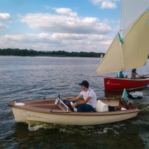 Runabout fuoribordo - De L'Orchere  - l’Atelier des Gazelles - elettrico / con dual console / open