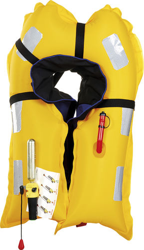 Giubbotto di salvataggio autogonfiabile - Guderoglu Marin Deniz Malzemeleri San. Tic. LTD. S - unisex / per la pesca / ad uso professionale