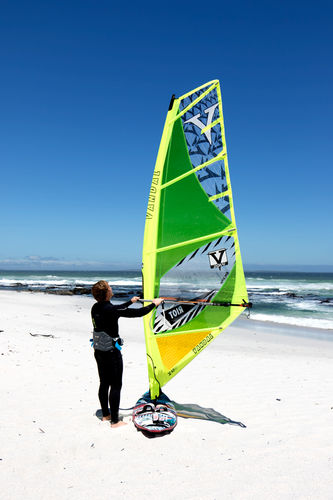 Vela da windsurf da wave - RIOT - Vandal sails - da freestyle / 4 stecche