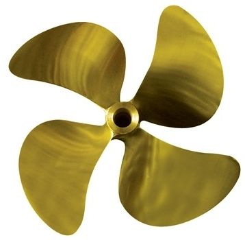 Elica per barca - ERIS PROPELLERS - a passo fisso / in linea d'asse / 4 pale