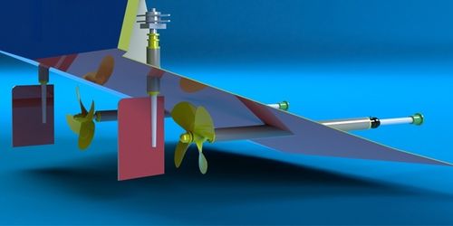 Timone per barca a motore - ERIS PROPELLERS