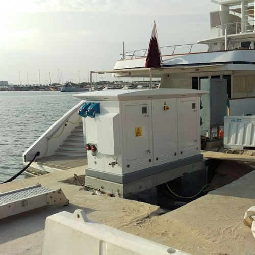Colonnina con illuminazione incorporata - ECLIPSE RANGE - Marina & Holiday Park Solutions Ltd - RMCS - di distribuzione elettrica / per pontile / in acciaio inossidabile