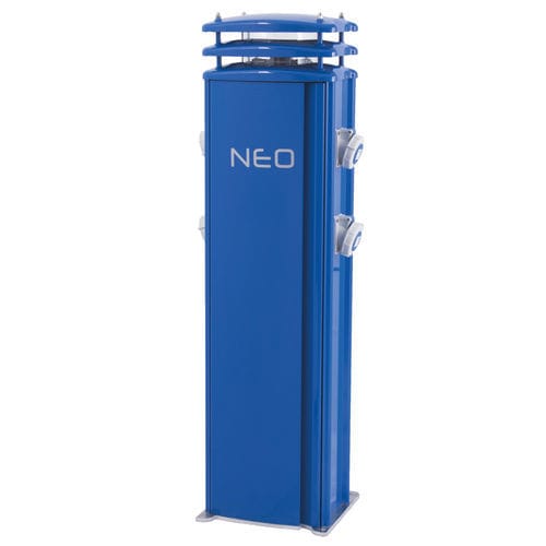 Colonnina di illuminazione - NEO  - Marina & Holiday Park Solutions Ltd - RMCS - di distribuzione elettrica / per pontile / di acciaio inossidabile