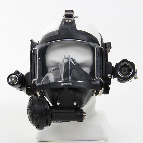 Maschera di immersione monolente - Divator  - Northern Diver (International) - facciale integrale / 4 vetri