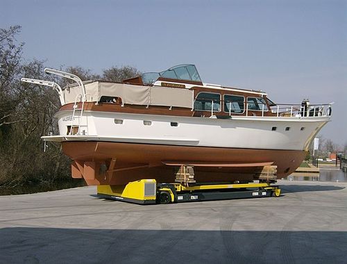 Carrello per movimentazione - SLW220AWS SA - SCHILSTRA BOATLIFT SYSTEMS - per cantiere navale / controllato a distanza / semovente