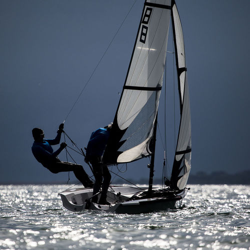 Deriva per due persone - 500 - RS Sailing France - skiff / da regata / con trapezio singolo