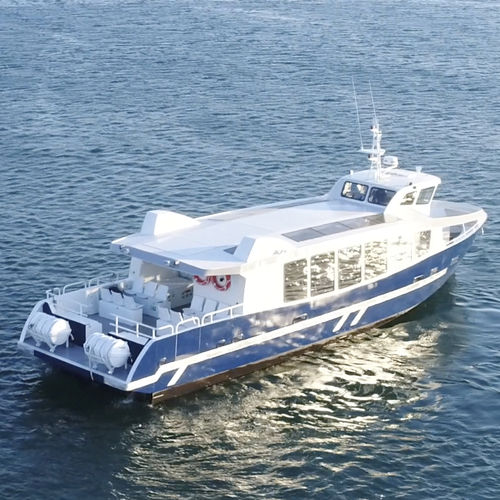 Barca professionale barca per trasporto passeggeri - H41 & H42 : 18m BELLE MARTINIQUE & DIAMANT - ODC MARINE - entrobordo / diesel / in alluminio