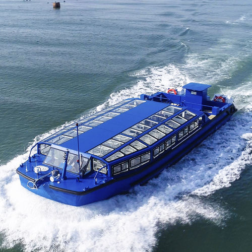 Barca professionale barca per trasporto passeggeri - H53 : 15m CANAUXRAMA V - ODC MARINE - entrobordo / diesel / in alluminio