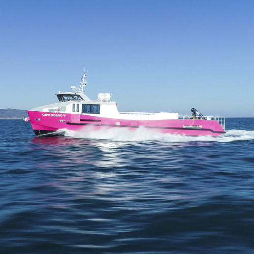 Barca professionale barca da lavoro - H57 : 18m CAPO ROSSO V - ODC MARINE - entrobordo / diesel / in alluminio