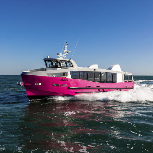 Barca professionale barca per trasporto passeggeri - H59 : 18m ASKEA - ODC MARINE - ibrida diesel-elettrica / in alluminio
