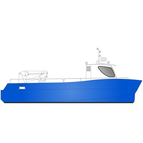 Barca professionale barca da lavoro - 13 m - 5 tons - ODC MARINE - entrobordo / in alluminio / Bureau Veritas